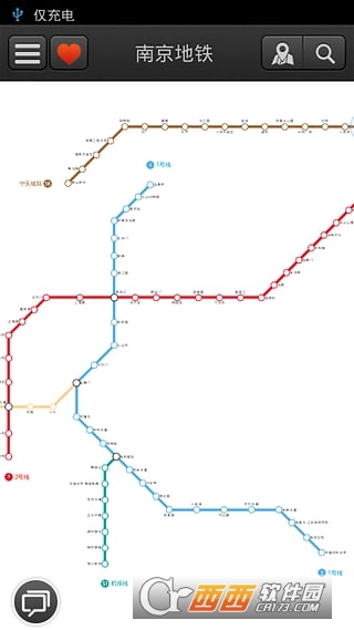南京地铁规划线路图