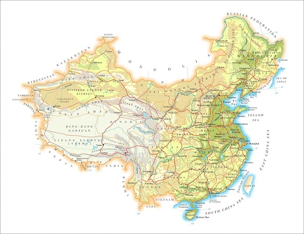 中国各市地图高清版大图