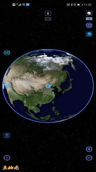 奥维卫星实景地图